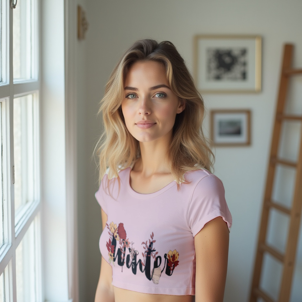 Winter Vibes Crop Top